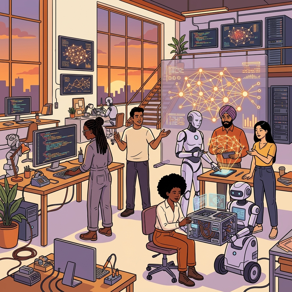 AI agents event header